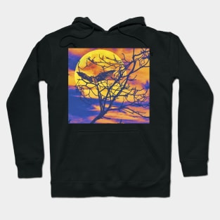 Halloween horror vampire bat spooky cool Hoodie